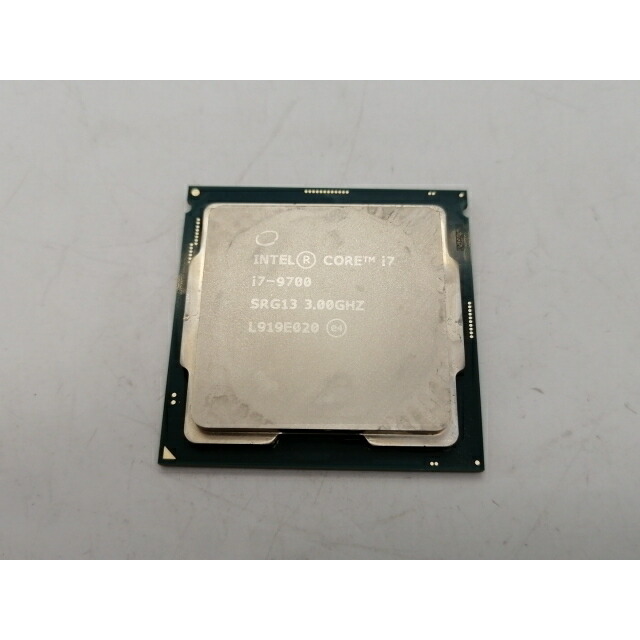 CPU Intel Core i7-9700 Coffee Lake 中古動作品 CPU Intel Core i7-9700 Coffee Lake 中古動作品 CPU Intel Core