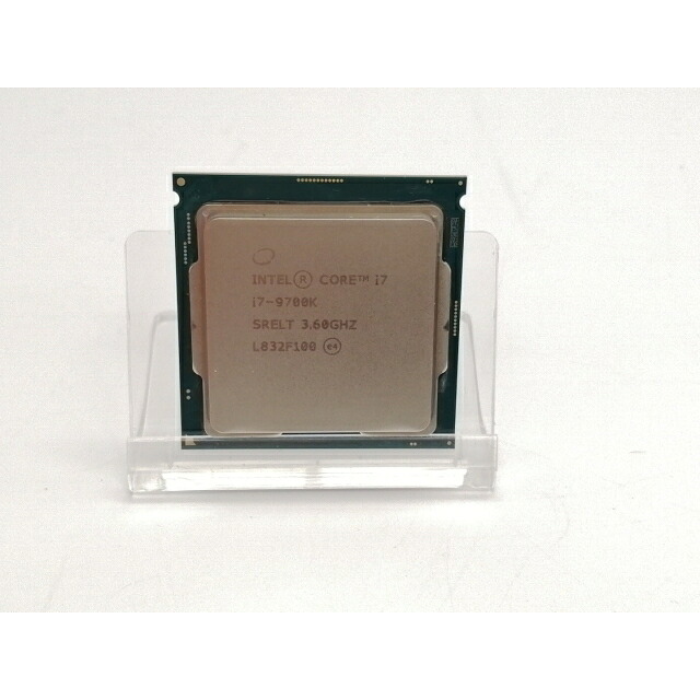 【中古】Intel Core i7-9700K (3.6GHz/結核症:4.9GHz/SRELT/P0) BOX LGA1151/8C/8T/L3 12M/UHD630/TDP95W【大須アメ横】引きうける継続期間１週