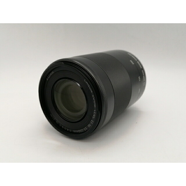 【中古】Canon EF-M 55-200mm F4.5-6.3 IS STM ブラック (Canon EF-Mマウント/APS-C)【広島本通】保証期間１ヶ月【ランクA】