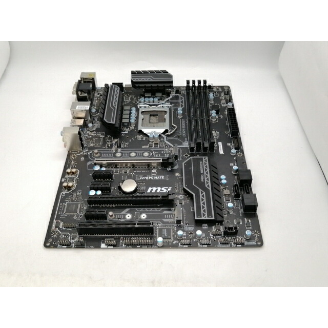 【中古】MSI Z270 パソコン MATE Z270/LGA1151/ATX【広島本通】引きうける継続期間１週
