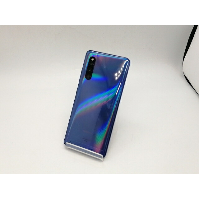 【中古】SAMSUNG au 【SIMロック解除済み】 Galaxy A41 ブルー 4GB 64GB SCV48【広島本通】保証期間１ヶ月【ランクC】｜じゃんぱら店