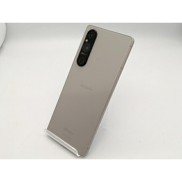 【中古】SONY docomo 【SIM無償性】 Xperia 1 V プラチナしろがね色 12GB 256GB SO-51D【広島本通】引き請ける継続期間１ヶ月【位置付けるB】 スマートフォン・タブレット-スマートフォン本体