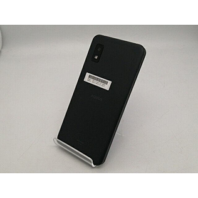 【中古】SHARP au 【SIM無償性】 AQUOS wish 濃灰色 4GB 64GB SHG06【広島本通】引き受ける継続期間１ヶ月【価値づけるC】