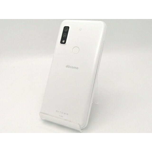 【中古】Fujitsu docomo 【SIM無償性】 arrows We 白いこと 4GB 64GB F-51B【広島本通】引き受ける継続期間１ヶ月【序列付けるB】