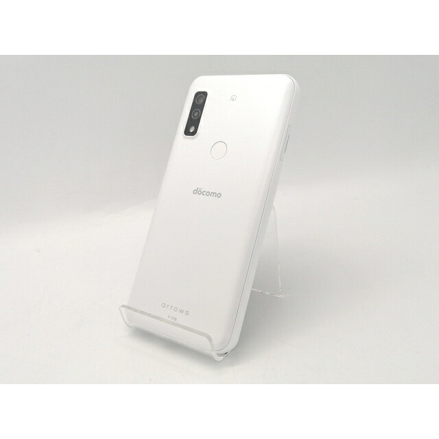 【中古】Fujitsu docomo 【SIM無償性】 arrows We 白いこと 4GB 64GB F-51B【広島本通】引き受ける継続期間１ヶ月【序列付けるA】