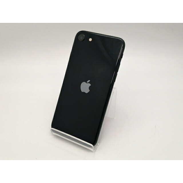 【中古】Apple SoftBank 【SIMフリー】 iPhone SE（第3世代） 128GB ミッドナイト MMYF3J/A【広島本通】保証期間１ヶ月【ランクC】