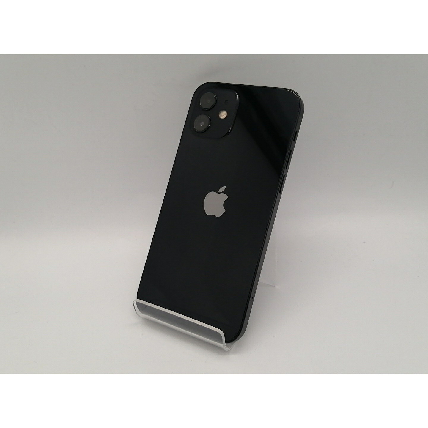【中古】Apple SoftBank 【SIMロック解除済み】 iPhone 12 128GB ブラック MGHU3J/A【広島本通】保証期間１ヶ月【ランクC】