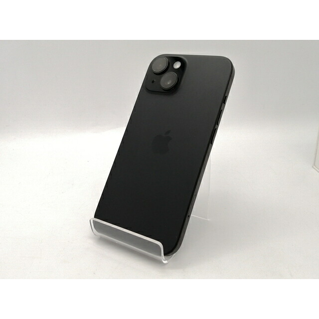 【中古】Apple 国内版 【SIM無償性】 iPhone 15 512GB 黒いこと MTMU3J/A【広島本通】引き受ける継続期間１ヶ月【価値づけるA】