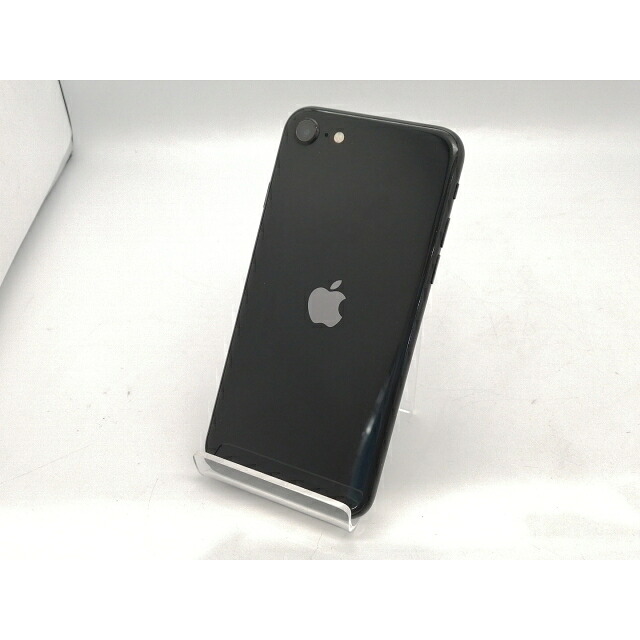 【中古】Apple au 【SIMロック解除済み】 iPhone SE（第2世代） 64GB ブラック MHGP3J/A（後期型番）【広島本通】保証期間１ヶ月【ランクA】