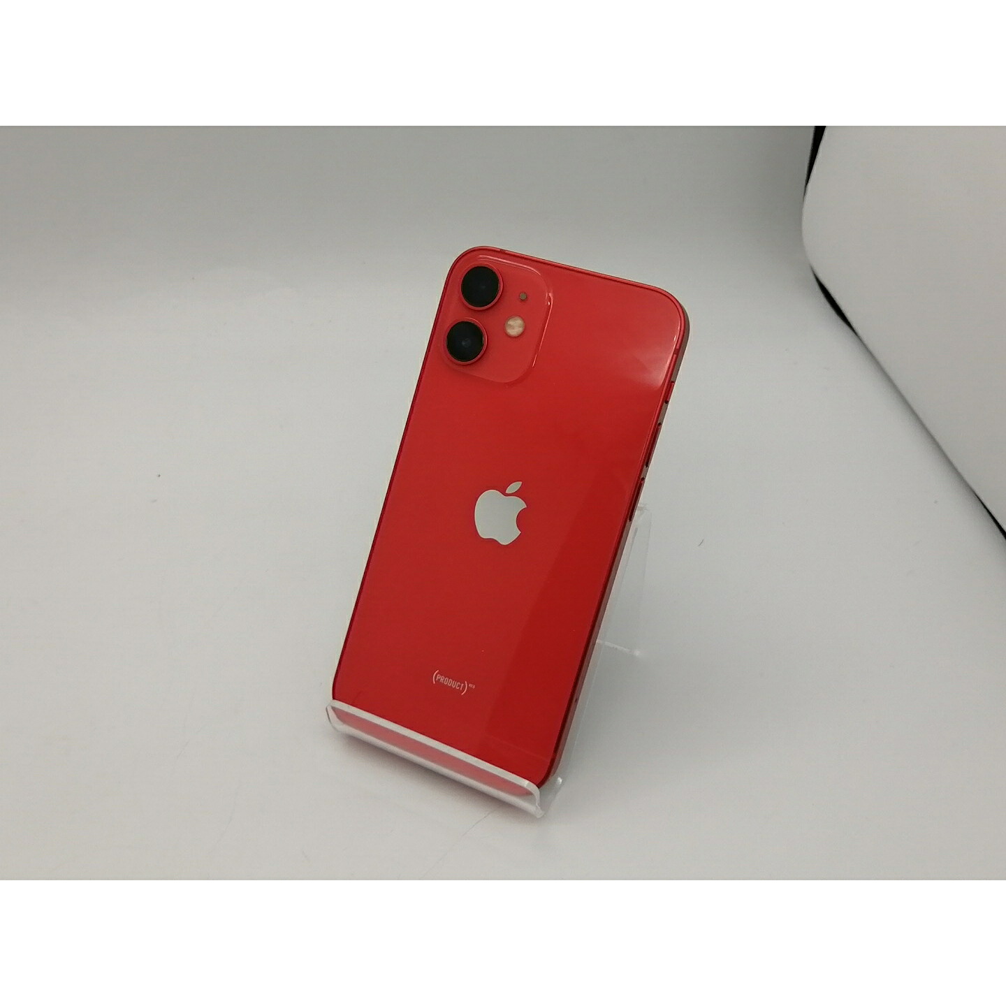 【中古】Apple au 【SIM鍵を掛ける取りけす済み】 iPhone 12 mini 64GB (PRODUCT)RED MGAE3J/A【広島本通】引き受ける継続期間１ヶ月【序列付けるC】