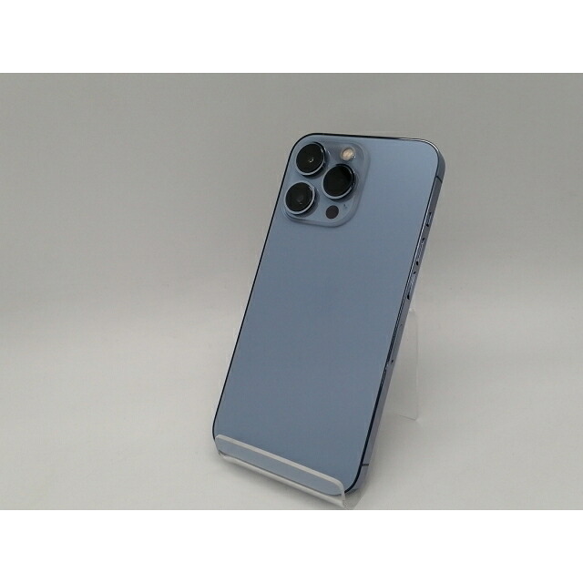 【中古】Apple 国内版 【SIMフリー】 iPhone 13 Pro 128GB シエラブルー MLUK3J/A【広島本通】保証期間１ヶ月【ランクC】