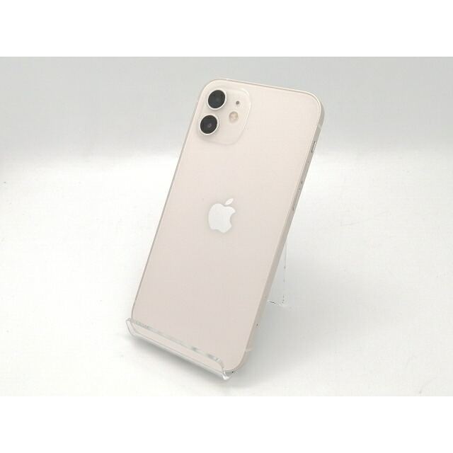 【中古】Apple au 【SIMロック解除済み】 iPhone 12 64GB ホワイト MGHP3J/A【広島本通】保証期間１ヶ月【ランクC】｜じゃんぱら店