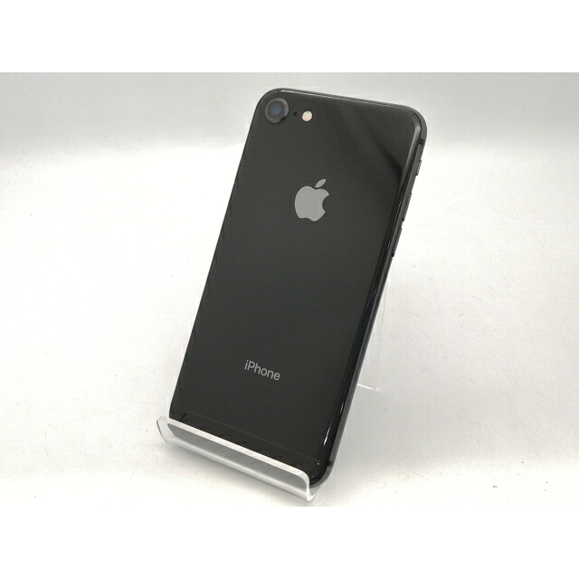 【中古】Apple SoftBank 【SIM鍵を掛ける取りけす済み】 iPhone 8 64GB あき場所薄墨色 MQ782J/A【広島本通】引き受ける継続期間１ヶ月【序列付けるC】