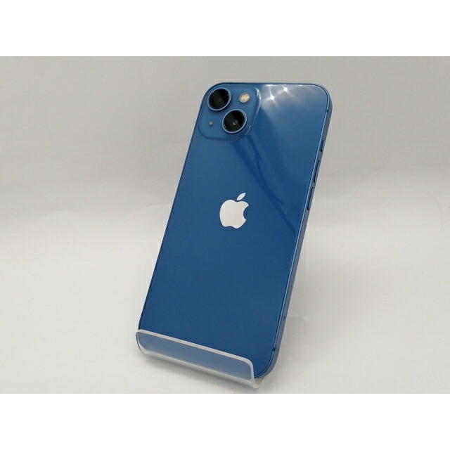 【中古】Apple docomo 【SIMフリー】 iPhone 13 256GB ブルー MLNM3J/A【広島本通】保証期間１ヶ月【ランクC】｜じゃんぱら店