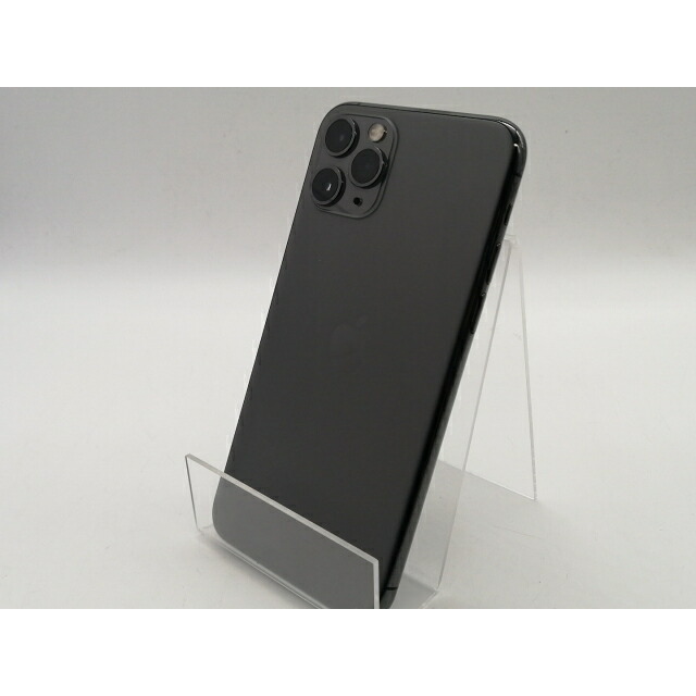 【中古】Apple au 【SIMロック解除済み】 iPhone 11 Pro 64GB スペースグレイ MWC22J/A【広島本通】保証期間１ヶ月【ランクB】