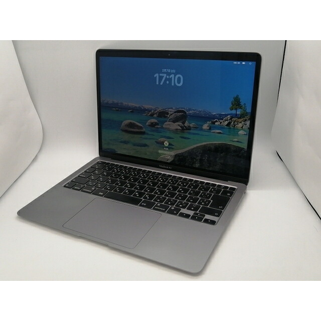 【中古】Apple MacBook Air 13インチ M1(CPU:8C/GPU:7C) 8GB/256GB スペースグレイ MGN63J/A (M1・2020)【広島本通】保証期間１ヶ月【ランクC】 44,187円