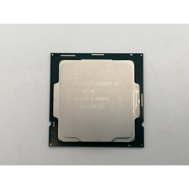 【中古】Intel Core i5-10505 (3.2GHz/TB:4.5GHz) bulk LGA1200/6C/12T/L3 12M/UHD630/TDP65W【広島本通】保証期間１週間