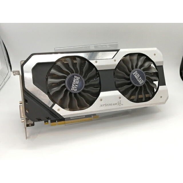 【中古】Palit GeForce GTX 1070 Super JetStream(NE51070S15P2-1041J) GTX1070/8GB(GDDR5)/PCI-E【小倉駅前】引き受ける継続期間１週