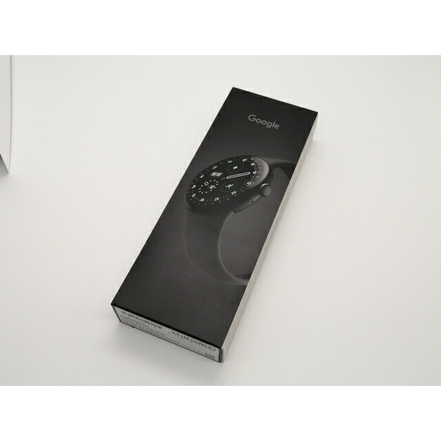 【未使用】Google Pixel Watch4 LTEモデル 45mm Matte Black アルミケース/Obsidian アクティブ バンド【小倉駅前】保証期間３ヶ月