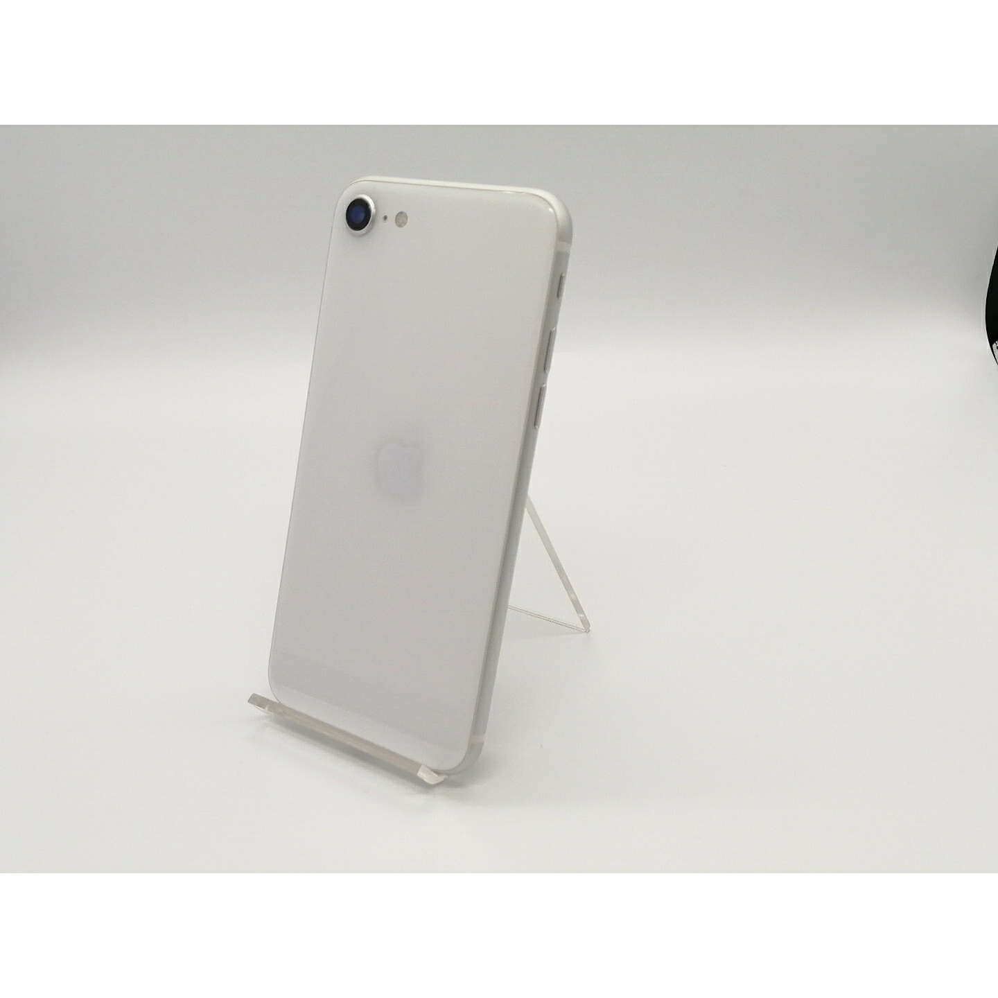 【中古】Apple au 【SIM鍵を掛ける取りけす済み】 iPhone SE（第2時人） 64GB 白いこと MHGQ3J/A（後期型番）【小倉駅前】引き受ける継続期間１ヶ月【序列付けるC】