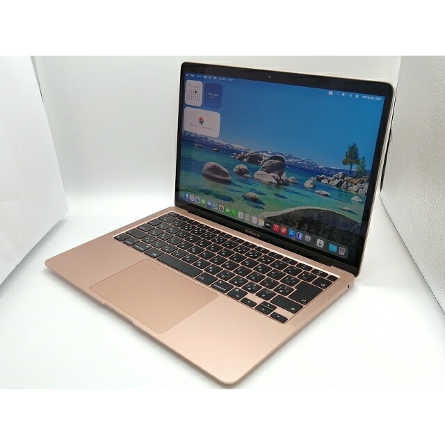 【中古】Apple MacBook Air 13in M1(中央処理装置:8C/GPU:7C) 8GB/256GB ゴールド MGND3J/A (M1・2020)【小倉駅前】引き請ける継続期間１ヶ月【序列付けるA】