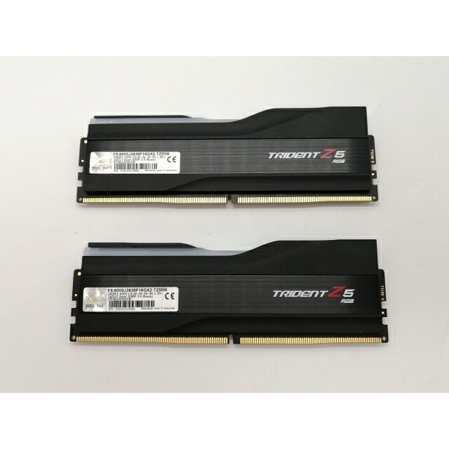 【中古】DDR5 16GB 2枚組（合計32GB） DDR5-6000(PC5-48000)【デスクトップPC用】【小倉駅前】保証期間１週間