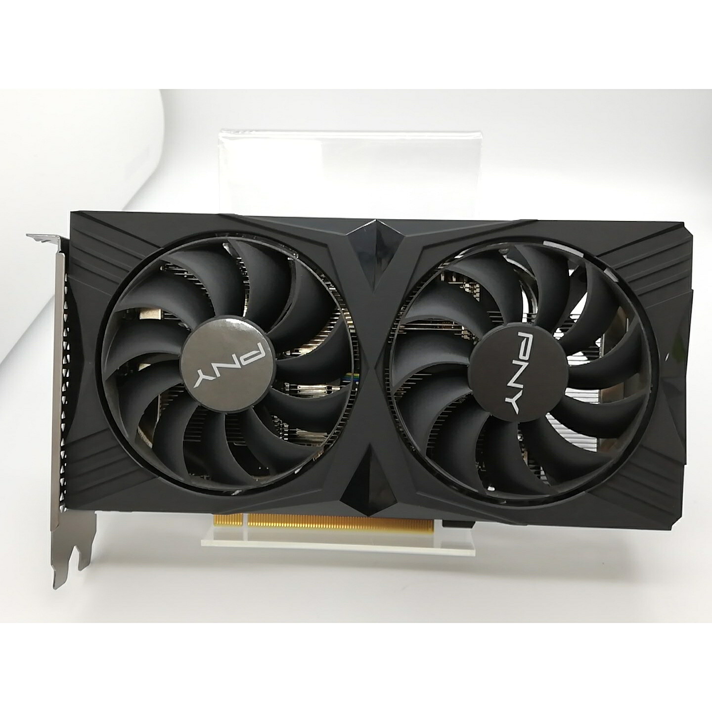 【中古】PNY GeForce RTX 4060 8GB VERTO ダブル気違い VCG40608DFXPB1 RTX4060/8GB(GDDR6)【アリオ倉敷】引きうける継続期間１週