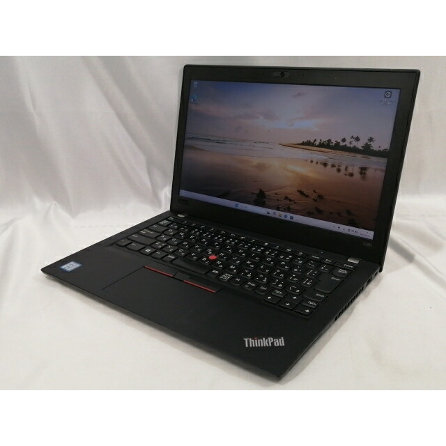 【中古】Lenovo ThinkPad X280 20KES88T00 ブラック【i3-8130U 8G 128G(SSD) WiFi 12.5LCD(1920x1080)】【アリオ倉敷】保証期間１ヶ月【ランクB】