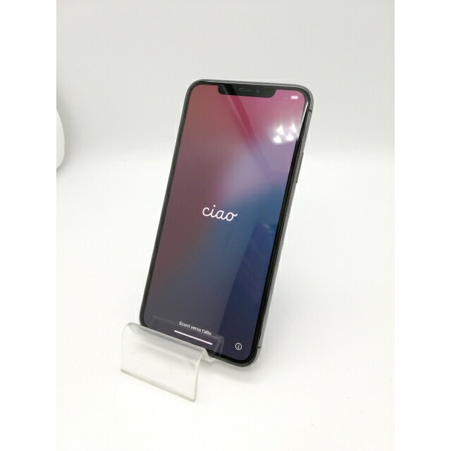 【中古】Apple au 【SIMロック解除済み】 iPhone 11 Pro Max 256GB スペースグレイ MWHJ2J/A【アリオ倉敷】保証期間１ヶ月【ランクC】