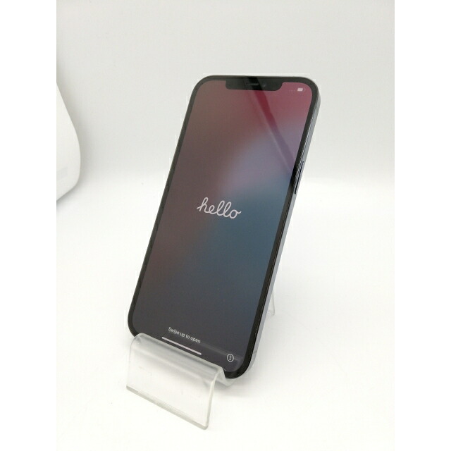 【中古】Apple au 【SIMロック解除済み】 iPhone 12 Pro Max 256GB パシフィックブルー MGD23J/A【アリオ倉敷】保証期間１ヶ月【ランクC】｜じゃんぱら店