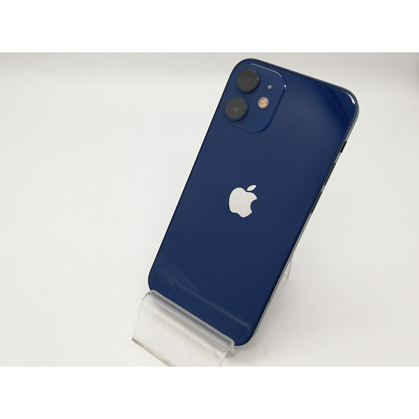 【中古】Apple docomo 【SIMロック解除済み】 iPhone 12 mini 64GB ブルー MGAP3J/A【アリオ倉敷】保証期間１ヶ月【ランクB】