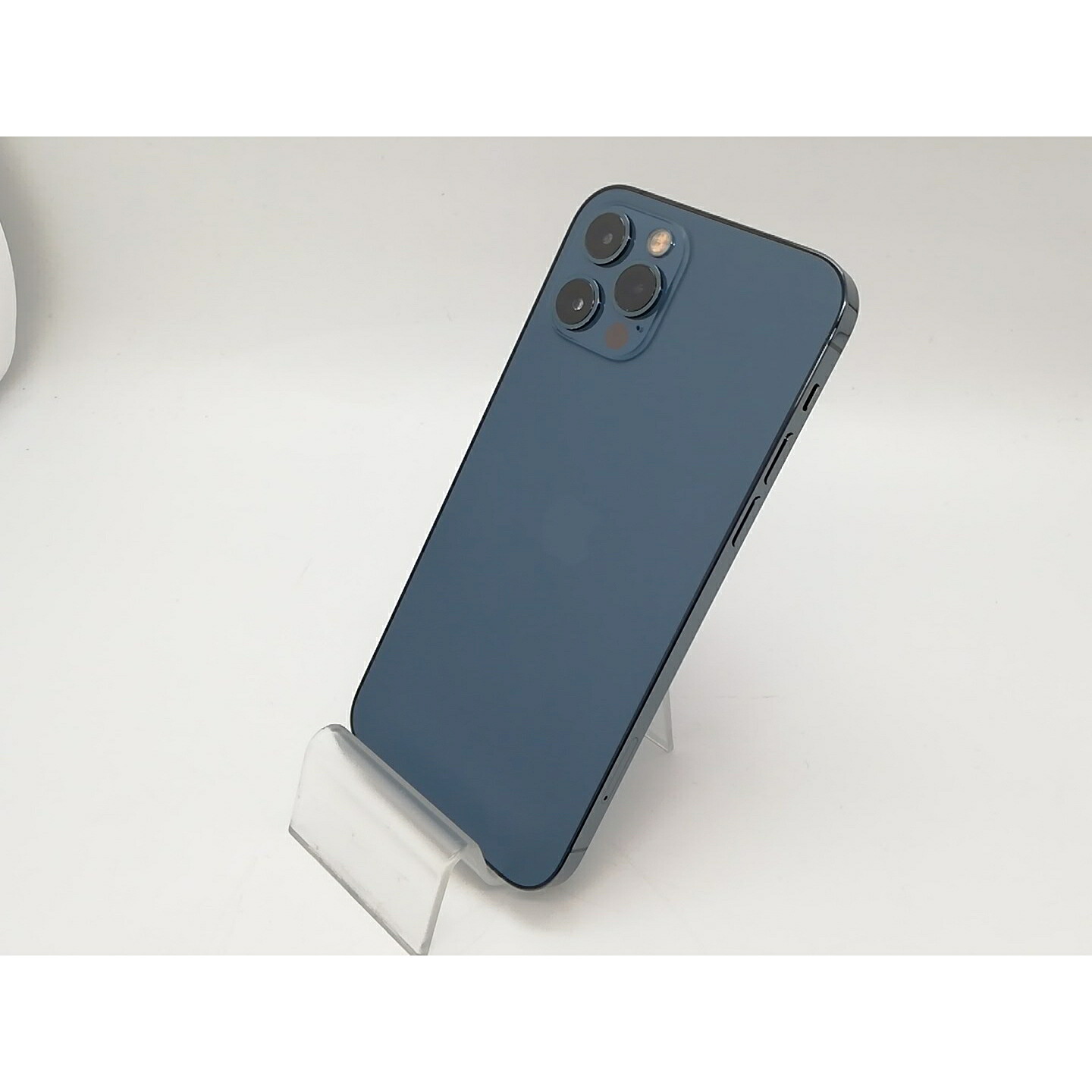 【中古】Apple au 【SIMロック解除済み】 iPhone 12 Pro 512GB パシフィックブルー MGMJ3J/A【アリオ倉敷】保証期間１ヶ月【ランクB】｜じゃんぱら店