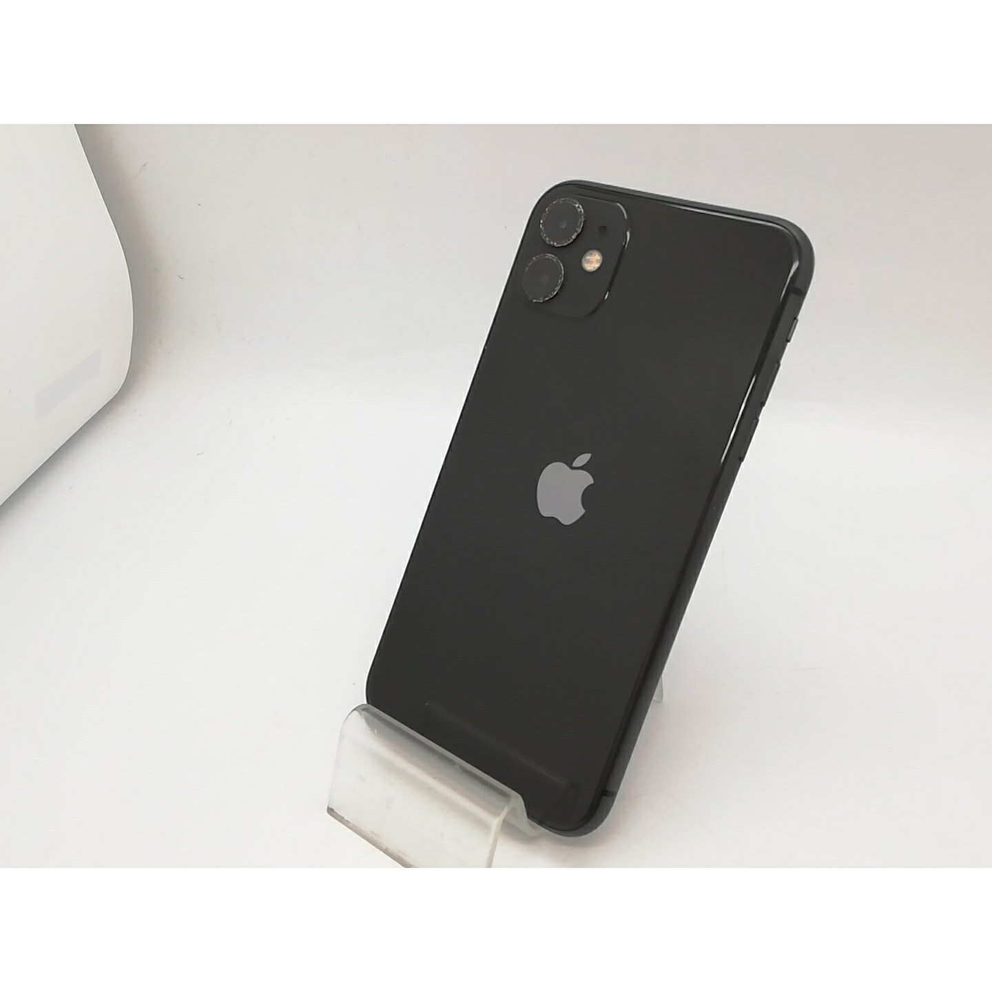【中古】Apple SoftBank 【SIM鍵を掛ける取りけす済み】 iPhone 11 64GB 黒いこと MWLT2J/A【アリオ倉敷】引き受ける継続期間１ヶ月【序列付けるC】