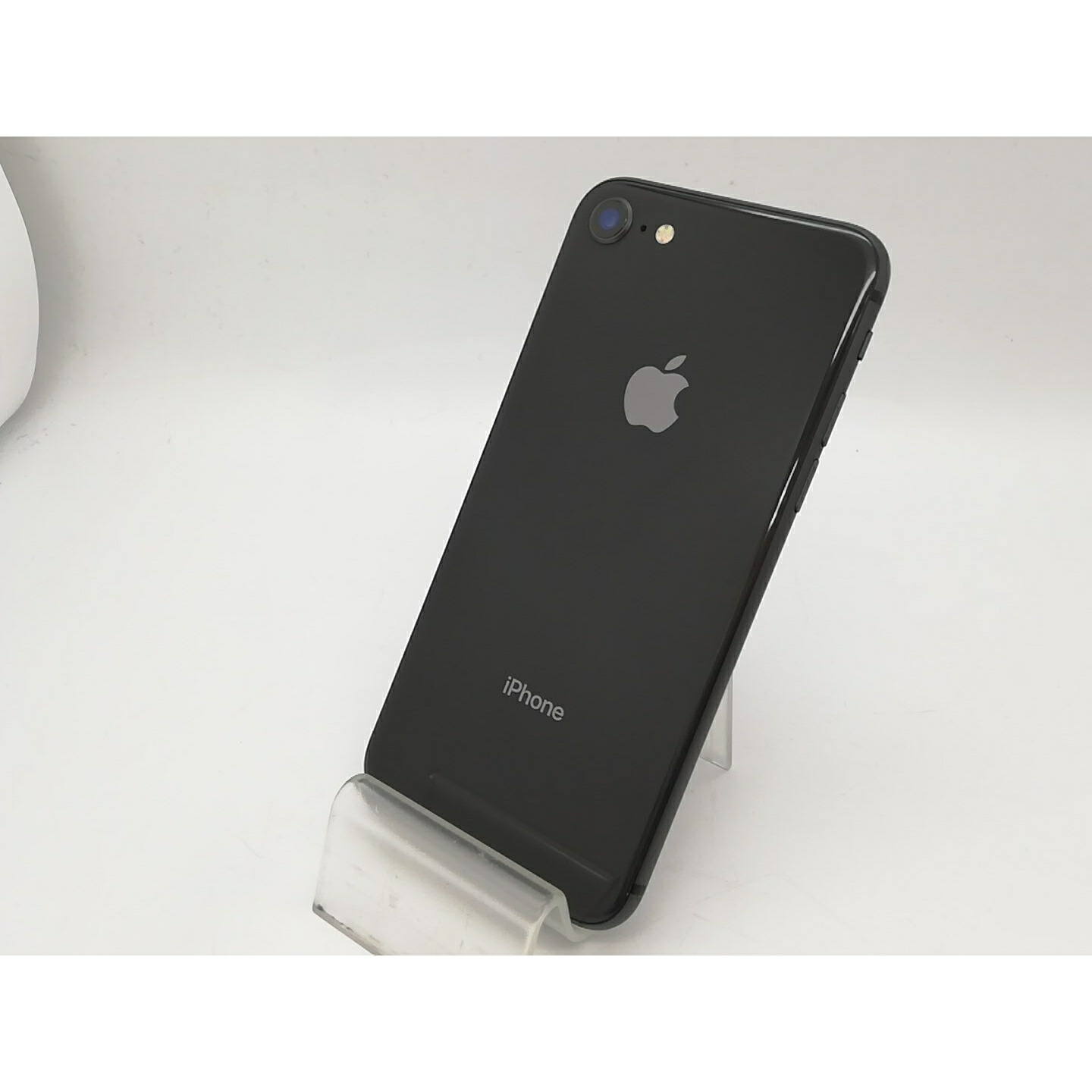 【中古】Apple au 【SIM鍵を掛ける取りけす済み】 iPhone 8 64GB 間隔文字薄墨色 MQ782J/A【アリオ倉敷】引きうける継続期間１ヶ月【位置づけるB】