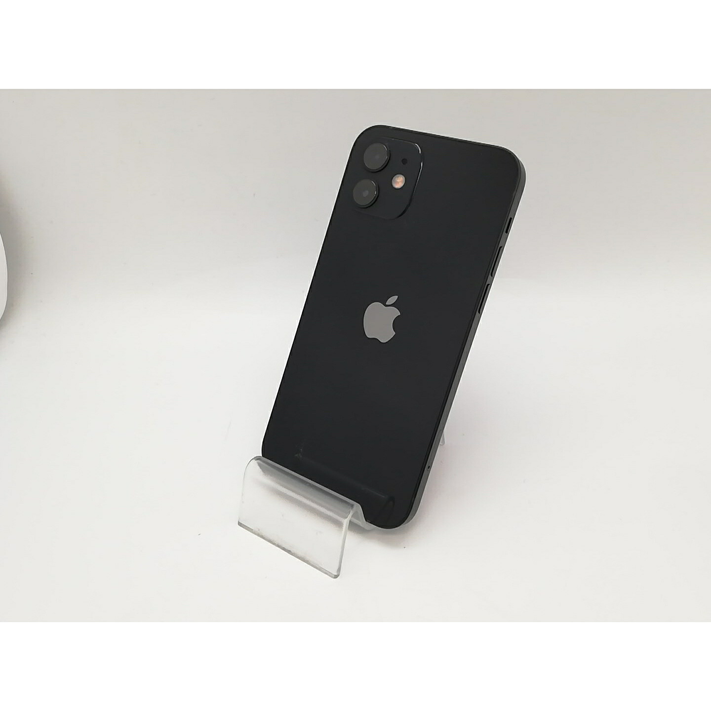 【中古】Apple docomo 【SIMロック解除済み】 iPhone 12 64GB ブラック MGHN3J/A【アリオ倉敷】保証期間１ヶ月【ランクA】