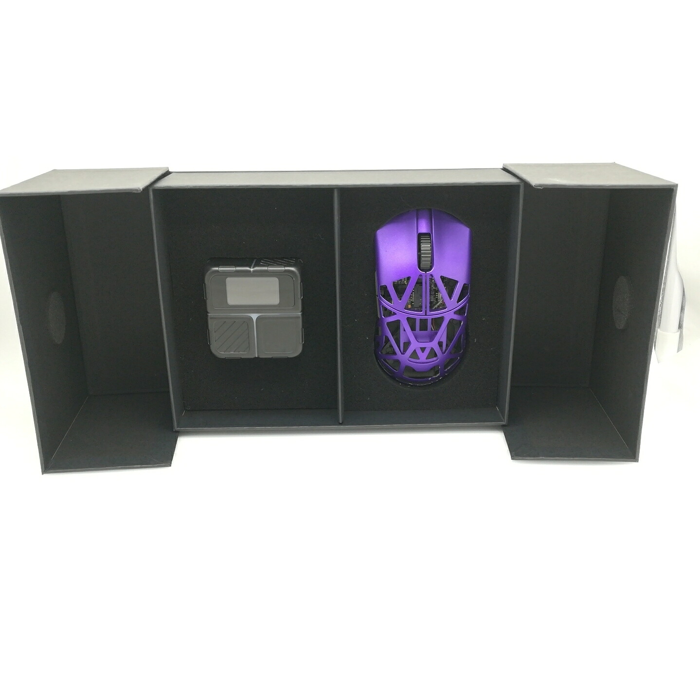 【中古】Wlmouse BEAST X ワイヤレスマウス PAW3395 パープル【アリオ倉敷】保証期間１週間