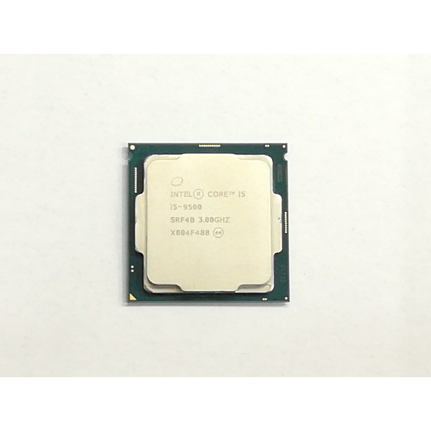 【中古】Intel Core i5-9500 (3GHz/TB:4.4GHz/SRF4B/U0) bulk LGA1151/6C/6T/L3 9M/UHD630/TDP65W【アリオ倉敷】保証期間１週間