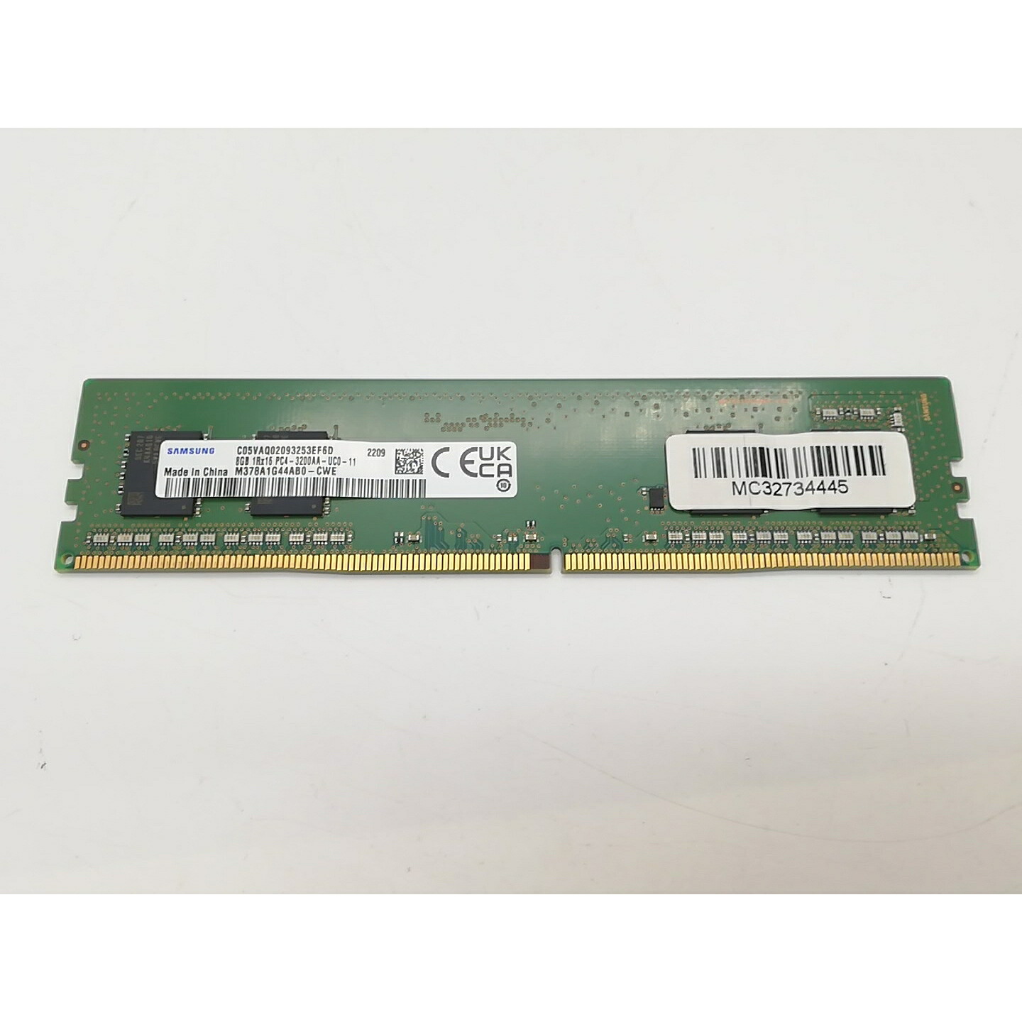【中古】DDR4 8GB PC4-25600(DDR4-3200)【デスクトップPC用】【アリオ倉敷】保証期間１週間