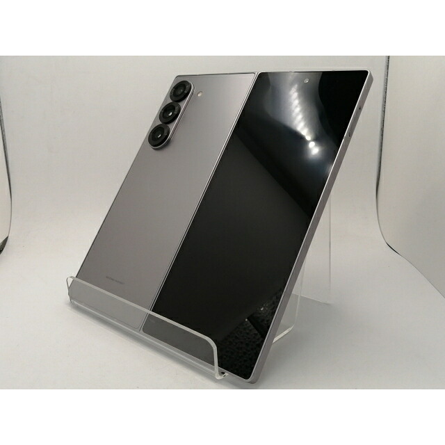 【中古】SAMSUNG au 【SIMフリー】 Galaxy Z Fold6 シルバーシャドウ 12GB 256GB SCG28【川崎駅前】保証期間１ヶ月【ランクB】