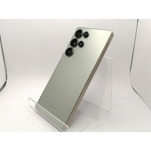 【中古】SAMSUNG 国内版 【SIM無償性】 Galaxy S25 Ultra チタニウムジェードグリーン 12GB 256GB SM-S938Q【川崎駅前】引きうける継続期間１ヶ月【位置づけるA】