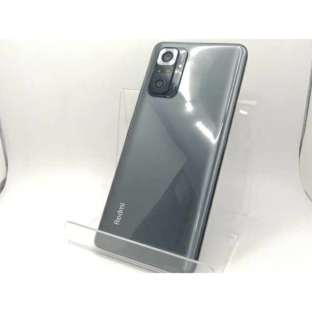 【中古】Xiaomi 国内版 【SIM無償性】 Redmi Note 10 Pro オニキスグレー 6GB 128GB M2101K6R【川崎駅前】引き請ける継続期間１ヶ月【序列付けるB】