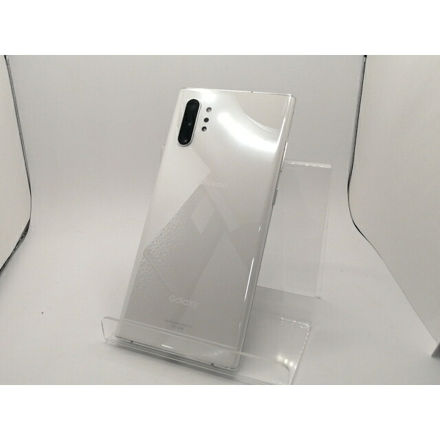 【中古】SAMSUNG docomo 【SIM鍵を掛ける取り消す済み】 Galaxy Note 10+ Aura White 12GB 256GB SC-01M【川崎駅前】引き受ける継続期間１ヶ月【価値づけるC】
