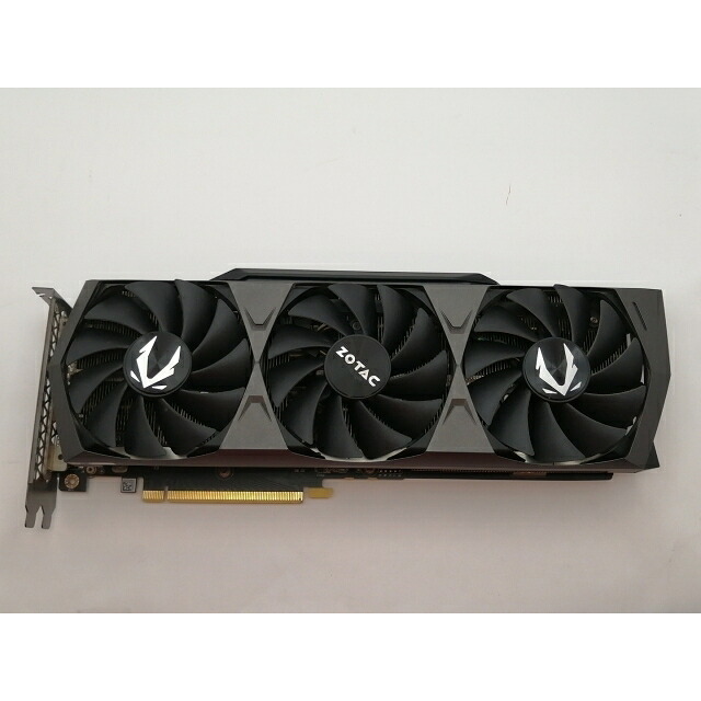 【中古】ZOTAC GeForce RTX 3070 Ti Trinity OC（ZT-A30710J-10P）RTX3070Ti/8GB(GDDR6X)【川崎駅前】引きうける継続期間１週