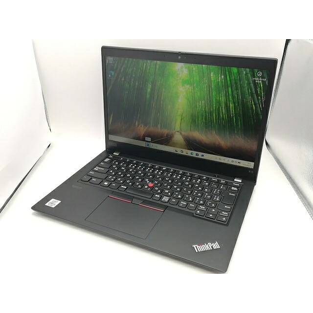 【中古】Lenovo ThinkPad X13 Gen1 【i5-10210U 8G 256G(SSD) 1GbE WiFi 4G/LTE 13LCD(1920x1080)】【川崎駅前】保証期間１ヶ月【ランクC】｜じゃんぱら店 36,387円