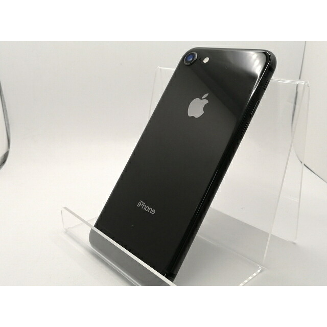 【中古】Apple docomo 【SIMロックあり】 iPhone 8 64GB スペースグレイ MQ782J/A【川崎駅前】保証期間１ヶ月【ランクB】
