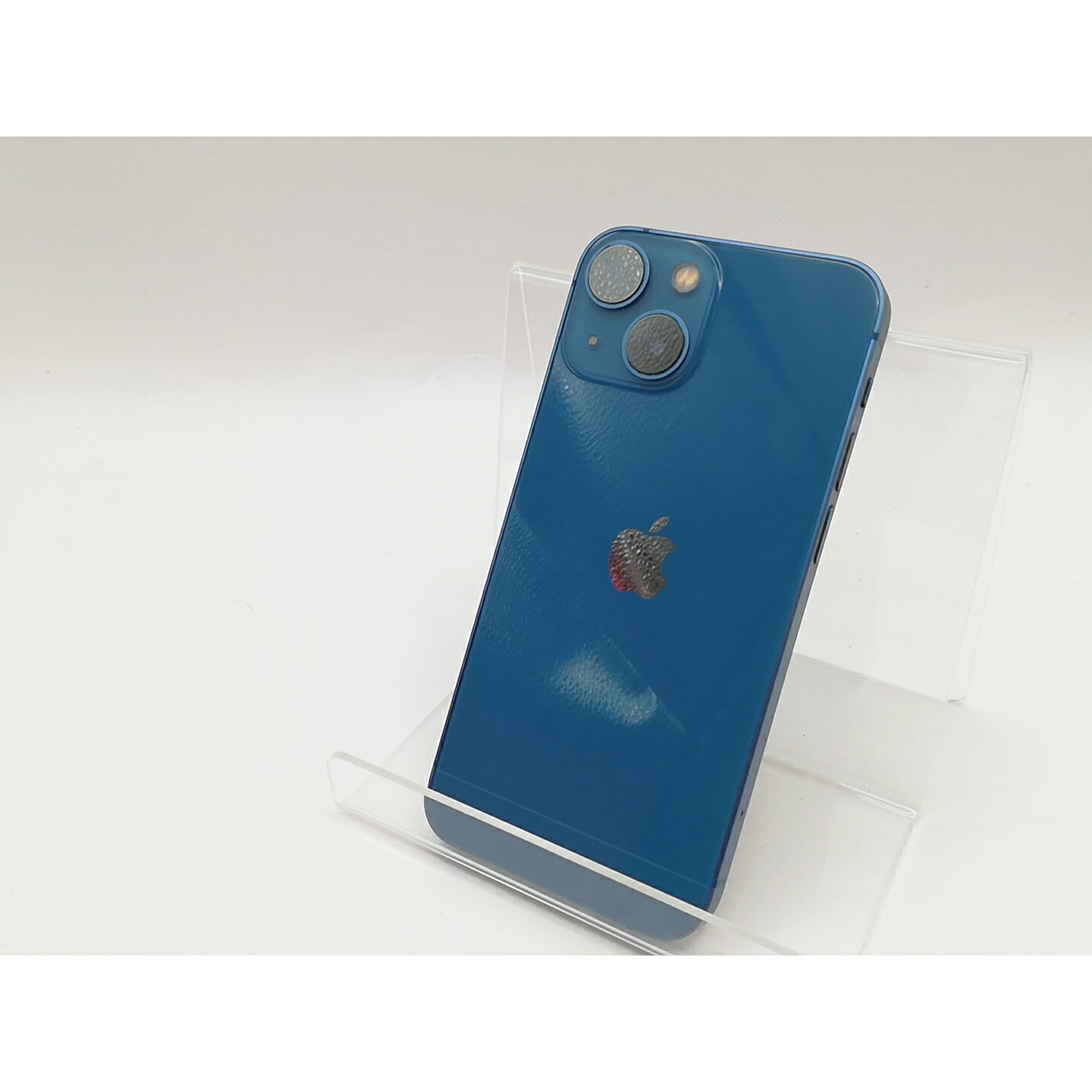 【中古】Apple モバイル 【SIMフリー】 iPhone 13 mini 256GB ブルー MLJN3J/A【川崎駅前】保証期間１ヶ月【ランクC】