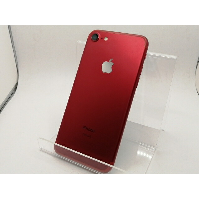 【中古】Apple SoftBank 【SIM鍵を掛ける取りけす済み】 iPhone 7 128GB (PRODUCT)RED Special Edition MPRX2J/A【川崎駅前】引き受ける継続期間１ヶ月【序列付けるB】