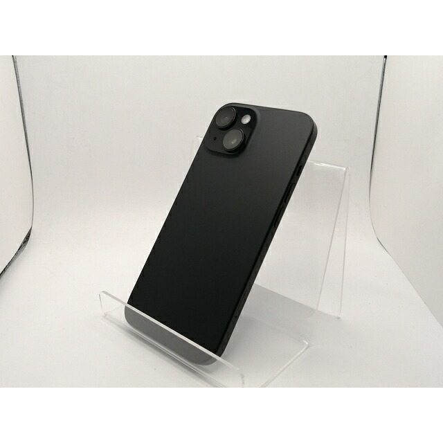【中古】Apple docomo 【SIMフリー】 iPhone 15 128GB ブラック MTMH3J/A【川崎駅前】保証期間１ヶ月【ランクB】