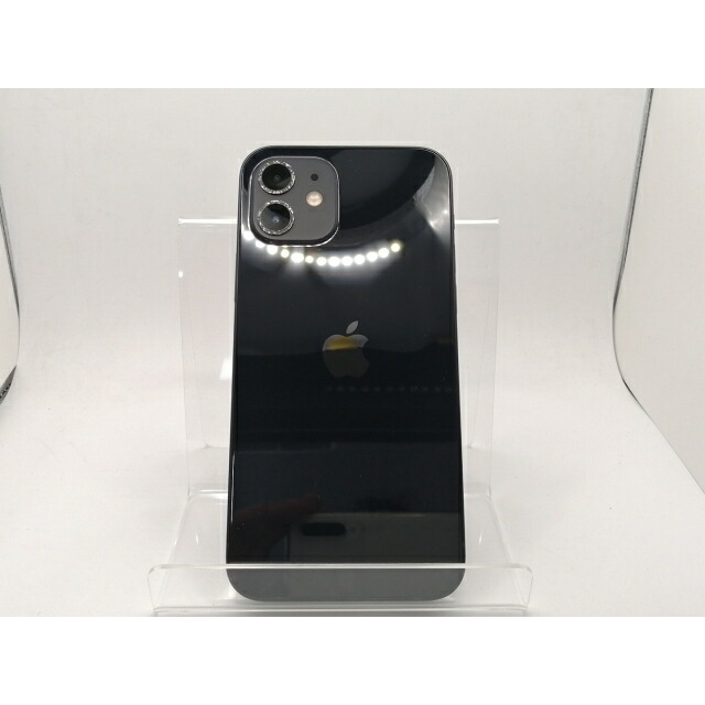 【中古】Apple docomo 【SIMロック解除済み】 iPhone 12 256GB ブラック MGJ03J/A【川崎駅前】保証期間１ヶ月【ランクC】 28,485円