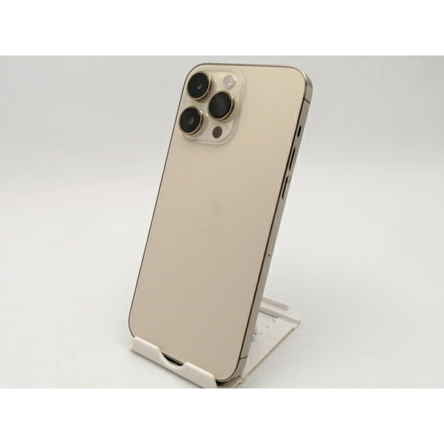 【中古】Apple 国内版 【SIM無償性】 iPhone 14 Pro Max 256GB ゴールド MQ9D3J/A【川崎駅前】引き受ける継続期間１ヶ月【価値づけるB】